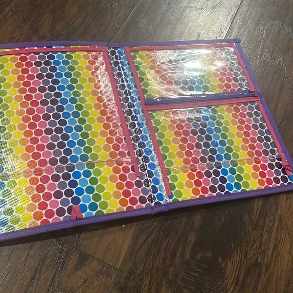 Lisa Frank Purple Binder